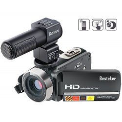 Fotocamera Videocamera, Besteker FHD 16 X Zoom...