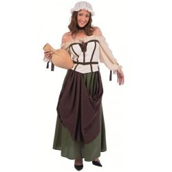 Elbenwald - Costume Da Garzona - Abito Medievale...