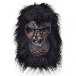 Rubies BM371 - Maschera Gorilla Latex, Taglia...