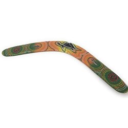Boomerang In Legno decorativo fatto a mano...
