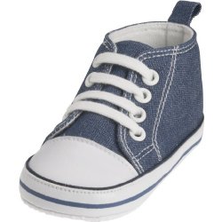 Playshoes Baby Sneaker, Infantile, Blu (jeansblau...