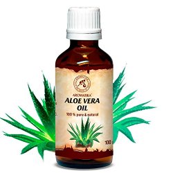 Olio di Aloe Vera, 100% naturale e puro 100 ml,...