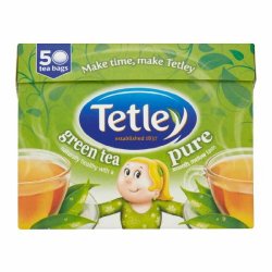 Tetley - Green Tea Pure 50 Bags - 100g