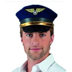Boland 01253 - Cappello Pilota Roger, Blu
