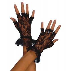 SMIFFYS Fingerless Lace Gloves