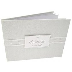 white cotton cards, Libro degli ospiti - Battesimo