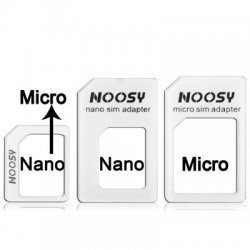 Adattatori da Nano SIM a Micro SIM, da Nano SIM a...
