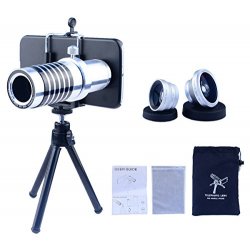 Apexel - Kit di obiettivi fotografici con messa a...