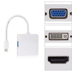 BlueBeach - Mini DisplayPort (3 in 1) Thunderbolt...
