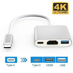 Adattatore USB 3.1 Type-C-HDMI 4K x 2K,...