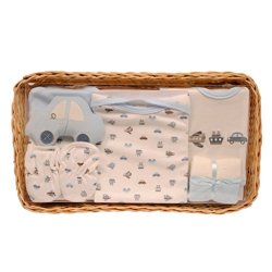 Bee Bo - Set regalo per neonati in cestino di...