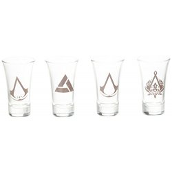 Assassins Creed shotglasses Set di 4 (Giochi...