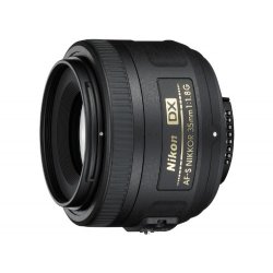 Nikon Obiettivo Nikkor AF-S DX 35 mm f/1.8G, Nero...