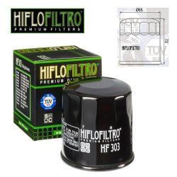 FILTRO OLIO MOTORE HIFLO HF303 PER HONDA CBR 1100...