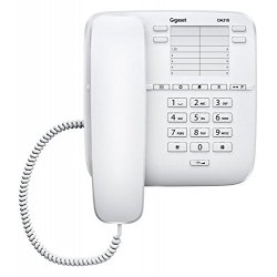 Gigaset DA310 Telefono Analogico, Bianco