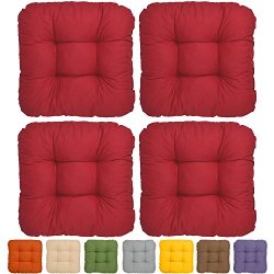 Set da 4 comodi cuscini Lisa 40x40x8 cm - ideali...
