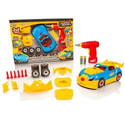 Take Apart 2 in 1 auto da corsa giocattolo - Kit...