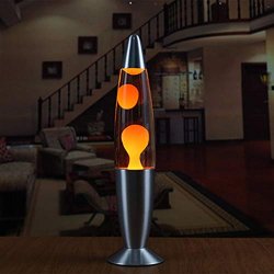 Binghotfire Cute Metal Base Lava Lamp Wax Volcano...