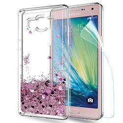 LeYi Custodia Samsung Galaxy A5 Glitter Cover con...