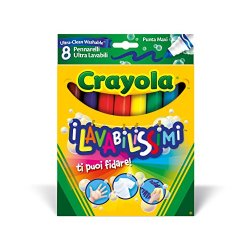 Crayola 58-8328 - I Lavabilissimi 8 Pennarelli,...