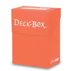 Ultra Pro Deck Box Solid Peach - Pfirsich - Magic...