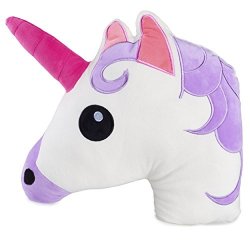 Kreative Kraft Unicorn Emojy testa cuscino...