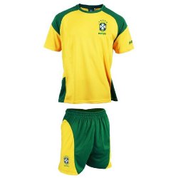 Maglietta del Brasile-Pantaloncini della squadra...