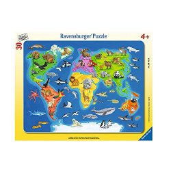 Ravensburger 06641 - Puzzle a quadro, animali del...