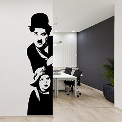 Adesiviamo 971-M Adesivo murale Charlie Chaplin...