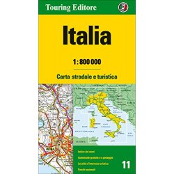Italia 1800.000. Carta stradale e turistica....