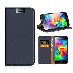 MOBESV Custodia in Pelle Samsung Galaxy S5 Mini,...