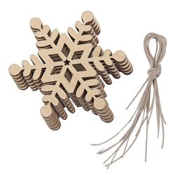Pixnor 10pcs fiocco di neve decorazioni albero di...