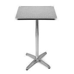 BAKAJI Tavolino In Alluminio Per Esterno 60 x 60...
