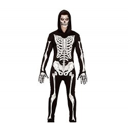 Widmann 49501 - Costume da adulti con scheletro...