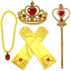 Alead Principessa Belle accessori abito giallo...