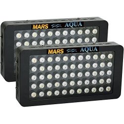 MarsAqua - Confezione da 2 lampade a LED di tipo...