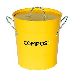 Metal Kitchen compost Caddy – Composting...