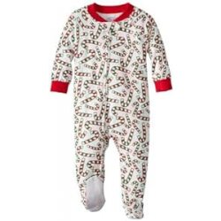 Baby Sara s Footed Pajama Prints-pantaloncinin da...
