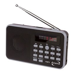 Dynavox Mini Radio Lettore MP3 FM Tuner SD porta...