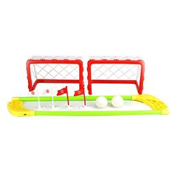Mini Obiettivo Hockey Set 2 Reti 2 Stick 2 Palle...