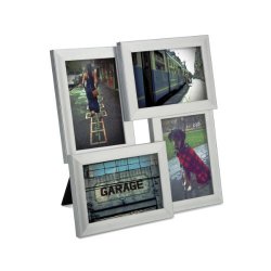 Umbra - Cornice collage portafoto, colore Nichel