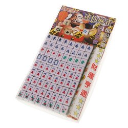 MagiDeal Set di Mini Gioco Mahjong Cinese Giochi...
