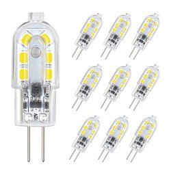 DiCUNO lampadina 10-Pack G4 1.5W LED, 180LM,...